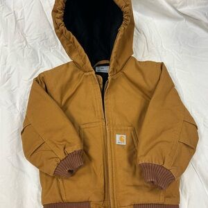 Carhartt Brown Hooded Jacket